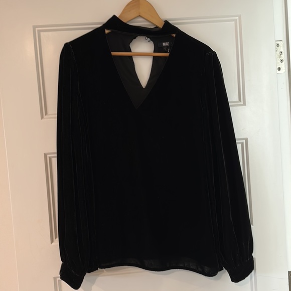 Paige Tamar Velvet Top - Medium - Picture 2 of 6